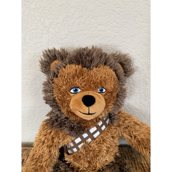 Build A Bear Chewbacca Chewie Star Wars Wookie Soft Stuffed Animal Plush BAB - Picture 3 of 9